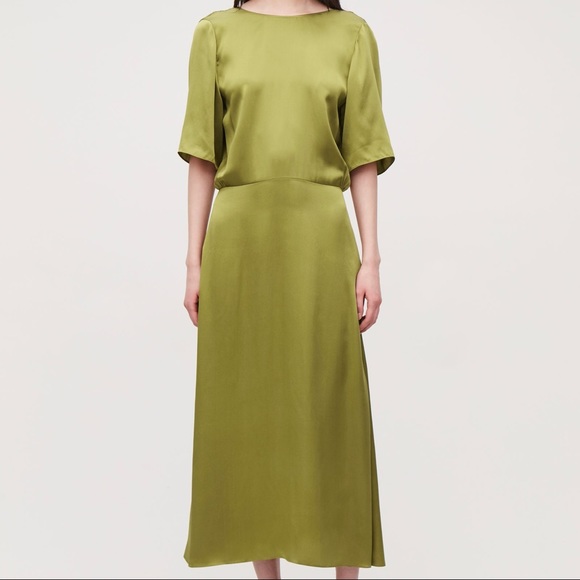 NWT COS size 2 silk, backless dress - Picture 4 of 5